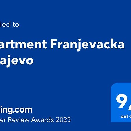 Apartment Franjevacka Сараево Экстерьер фото